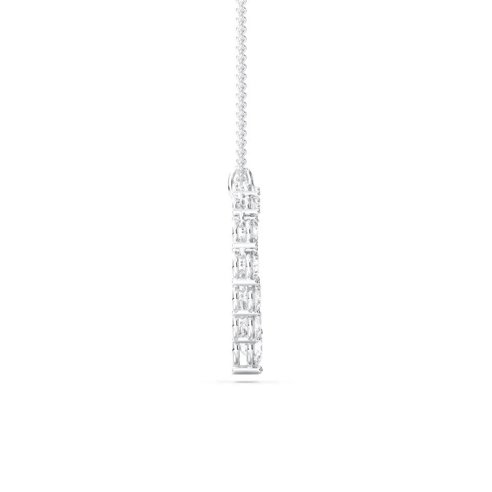 Silver Flexible Heart Pendant - KJP14980