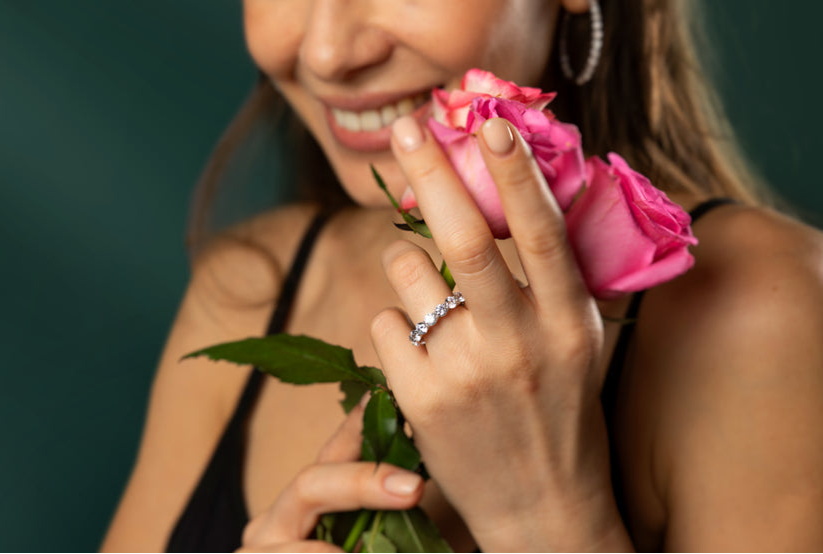 Lab-grown diamond wedding bands at ROCKRUSH — Jewelry Store Near Millburn / Short Hills